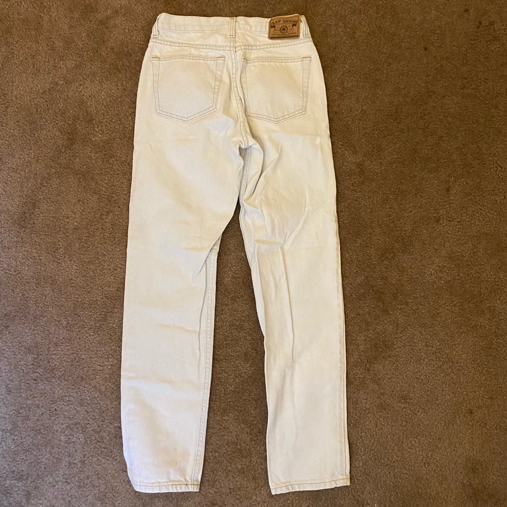 ✨RARE Y2K Vintage GAP White Jeans